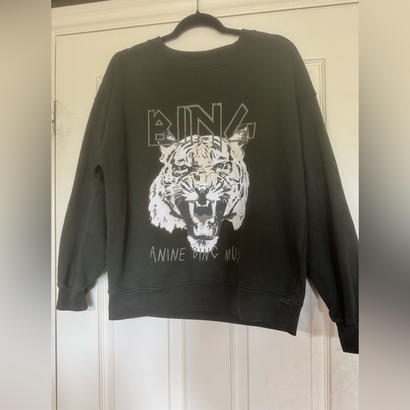 ANINE BING
Anine Bing Tiger Sweatshirt In Forest Green NWOT - Picture 5 of 7